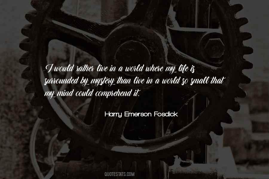 I Live In My Mind Quotes #1104918