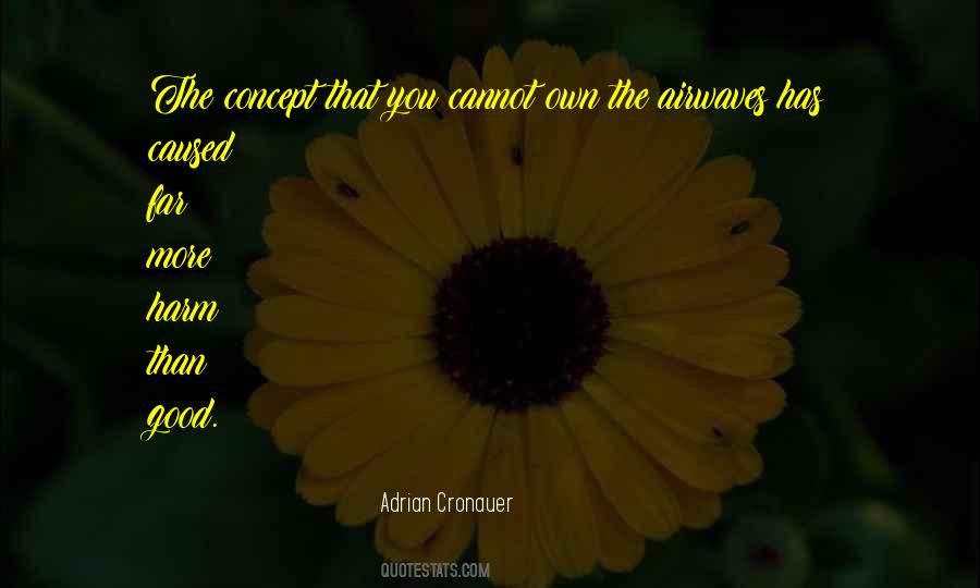 More Harm Than Good Quotes #593105