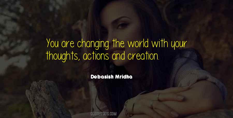 Quotes About Changing Thoughts #1534479
