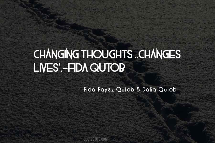 Quotes About Changing Thoughts #1690442