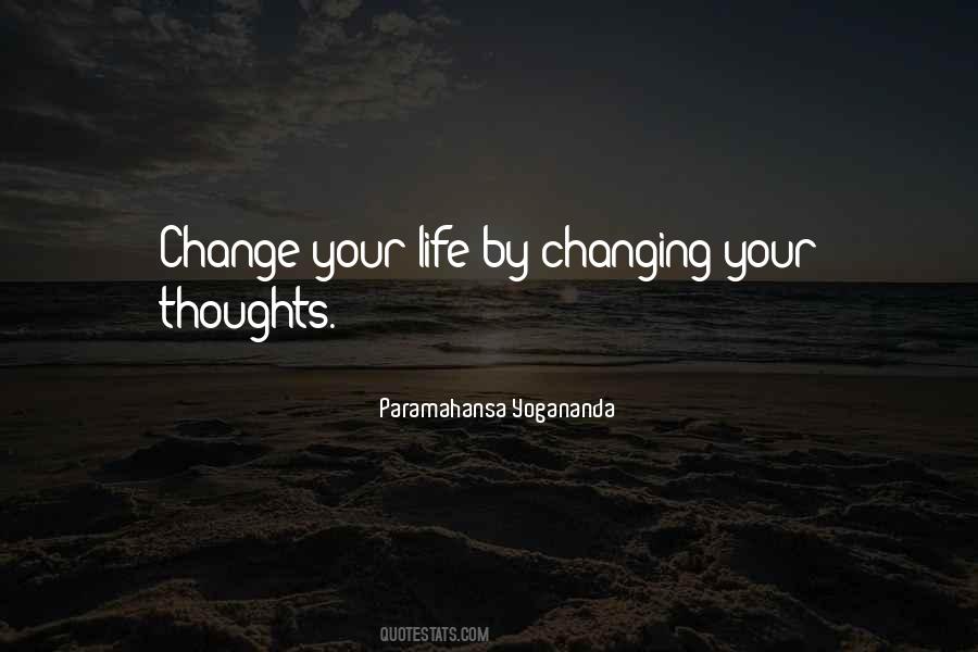 Quotes About Changing Thoughts #913540