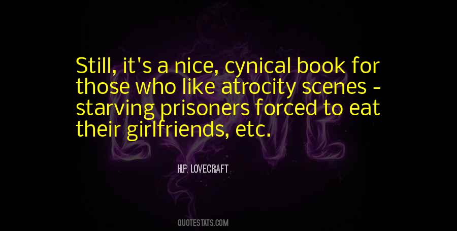 Cynical Book Quotes #1337782