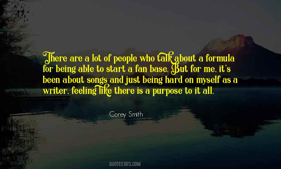 Being Hard On Myself Quotes #1668887