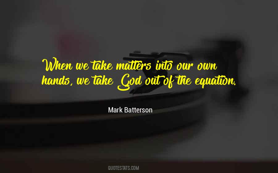 God Matters Quotes #15459