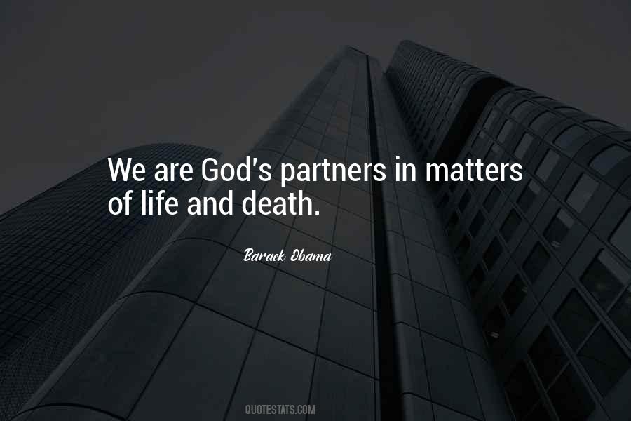 God Matters Quotes #518074