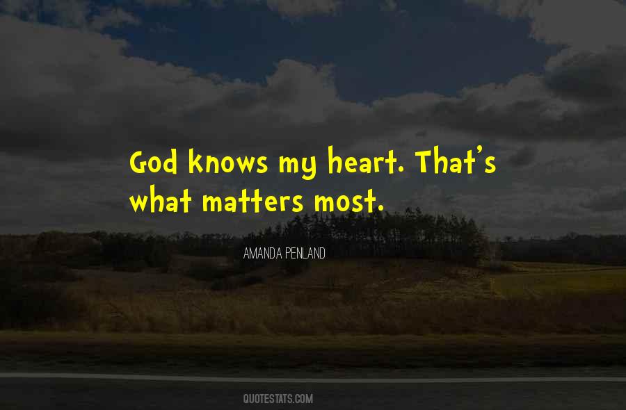 God Matters Quotes #922229