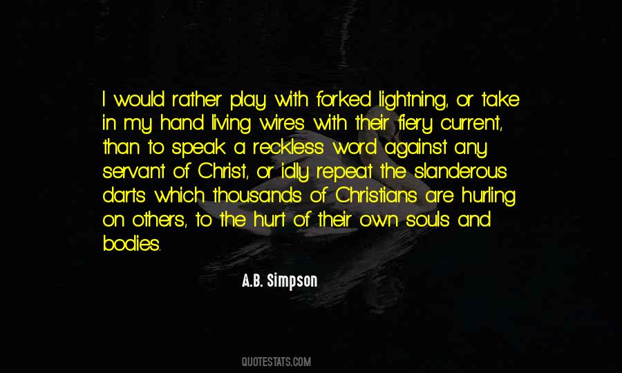 Fiery Soul Quotes #1538300