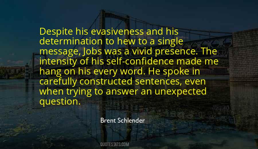 One Word Answer Quotes #1341825