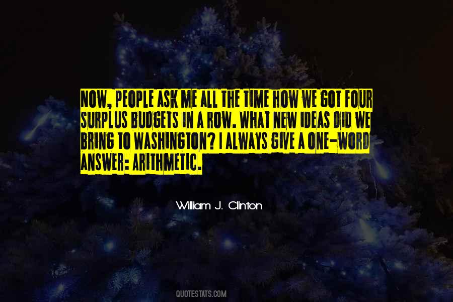 One Word Answer Quotes #1438299