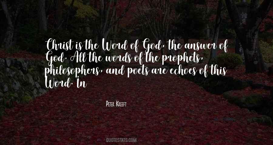 One Word Answer Quotes #1611000
