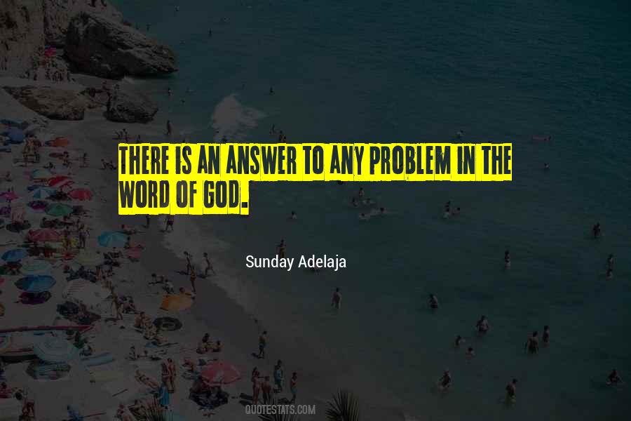 One Word Answer Quotes #26663
