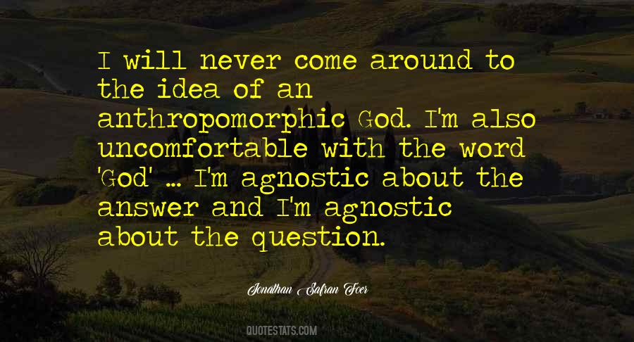 One Word Answer Quotes #576675
