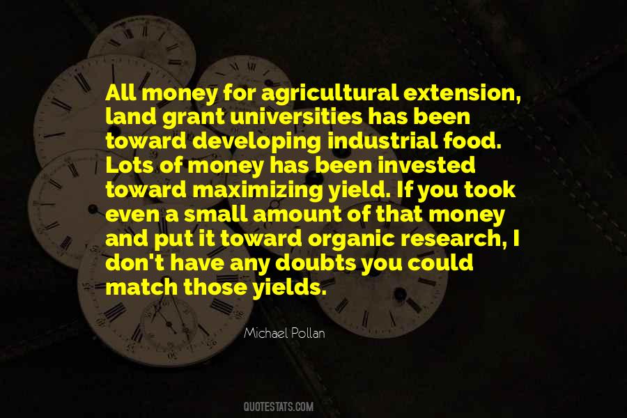 Small Money Quotes #1677486