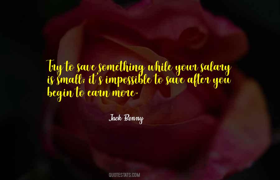 Small Money Quotes #270662