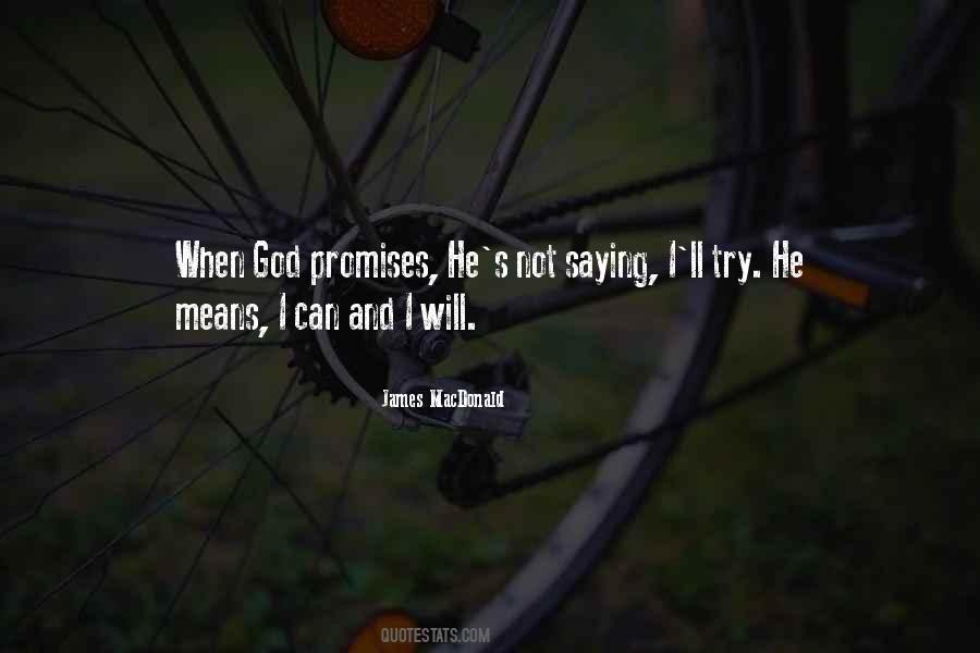 No More Promises Quotes #15042