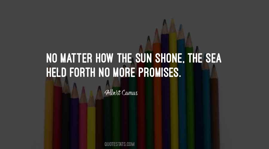 No More Promises Quotes #58112