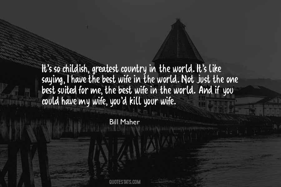 Best Wife In The World Quotes #1306142