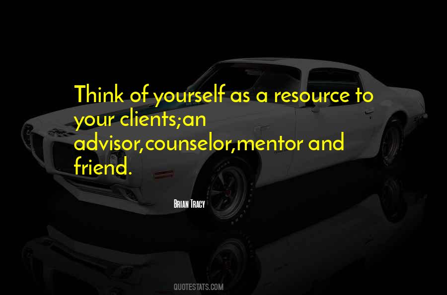 Mentor And Friend Quotes #1257108