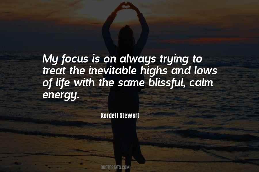 Focus All Of Your Energy Quotes #102813