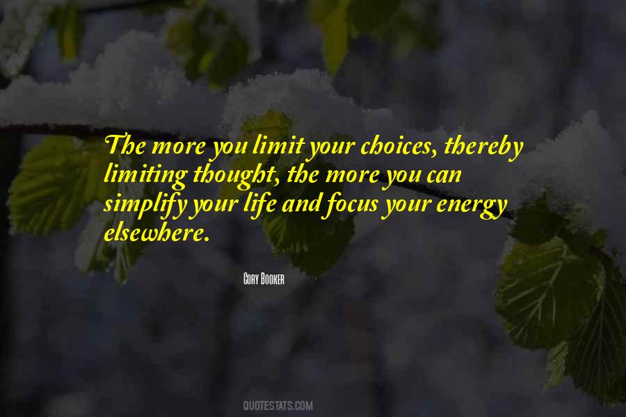 Focus All Of Your Energy Quotes #93110
