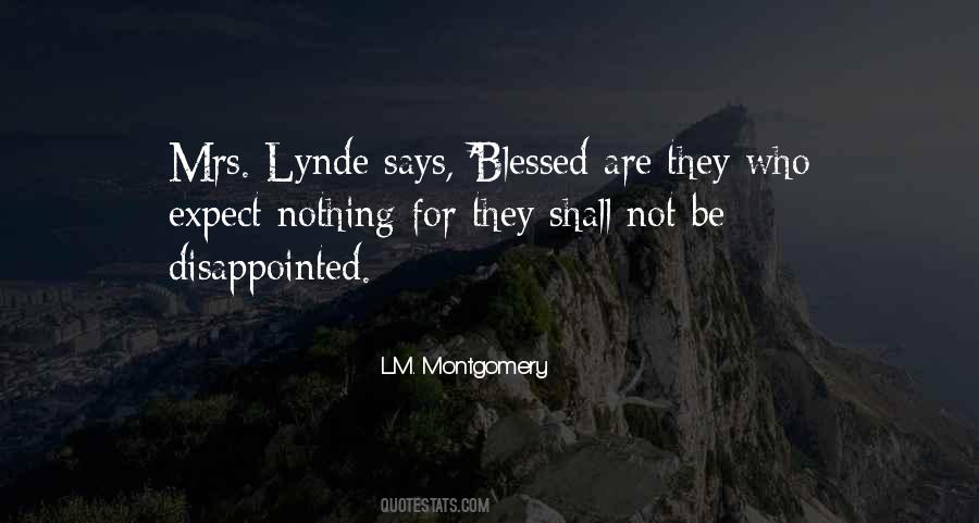 Expect Disappointment Quotes #1790252