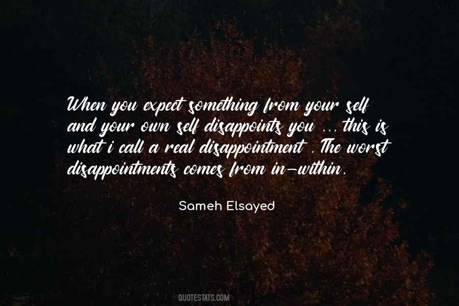 Expect Disappointment Quotes #1840216