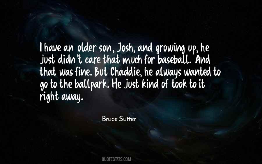 Baseball Son Quotes #461648