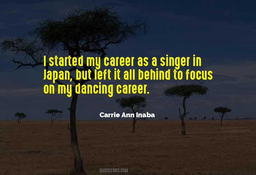 Focus Career Quotes #501906