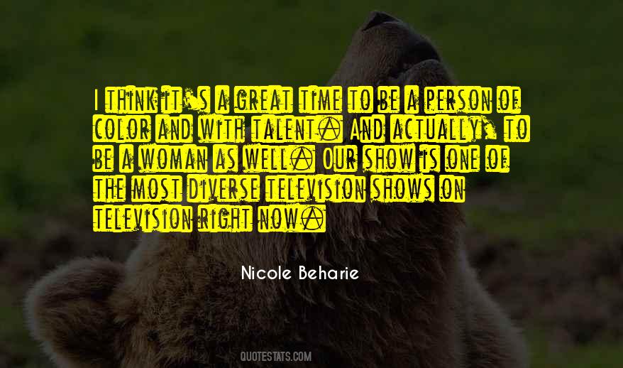 Show Talent Quotes #1236551