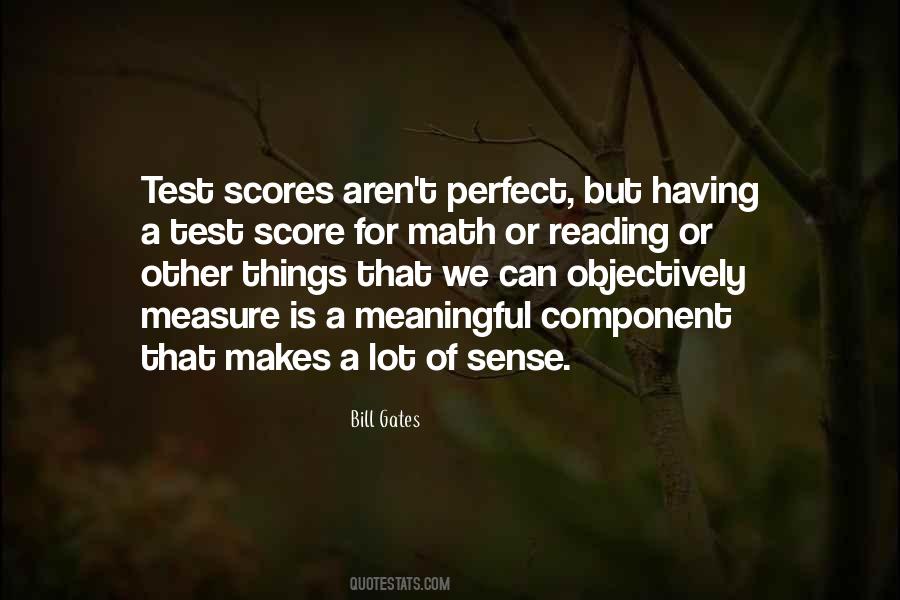 Math Test Quotes #468560