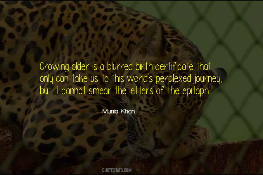 Age Journey Quotes #1527907