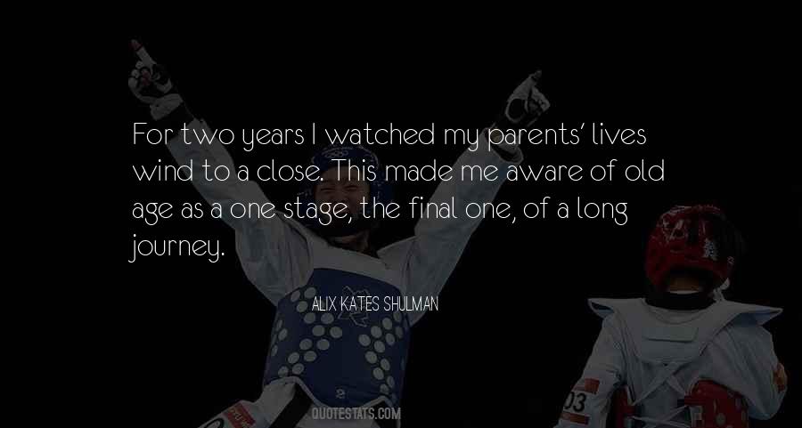 Age Journey Quotes #933158