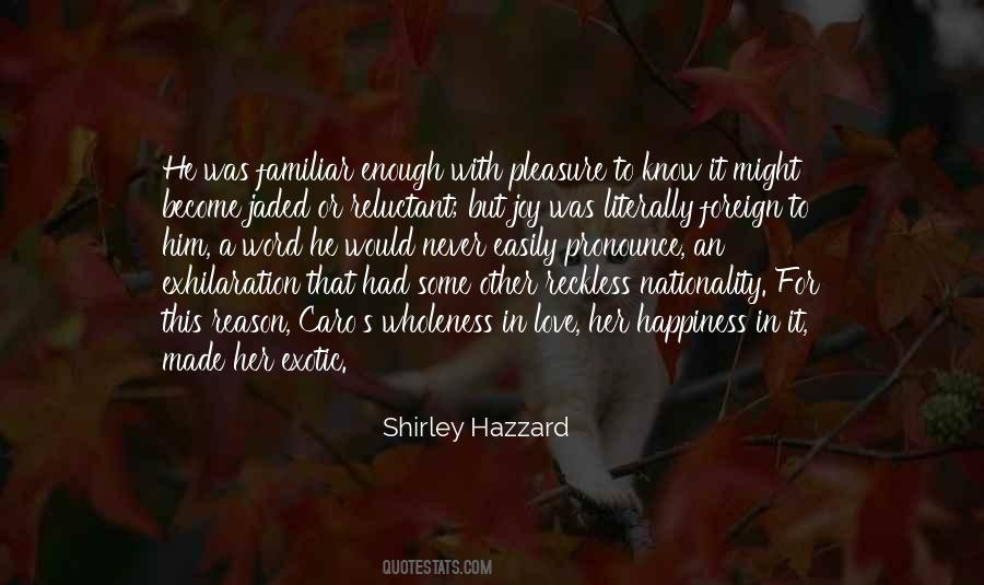 Quotes About Hazzard #1626522