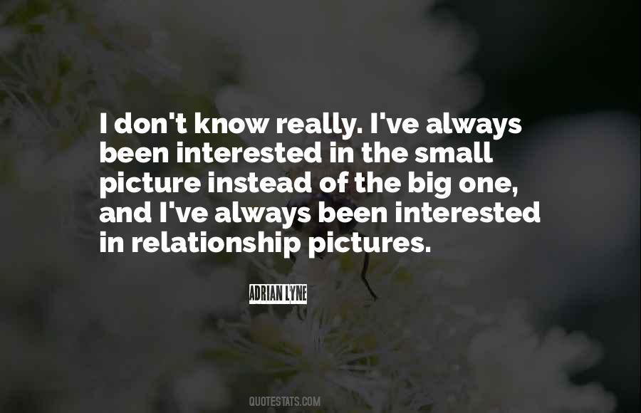 Small Relationship Quotes #1233082