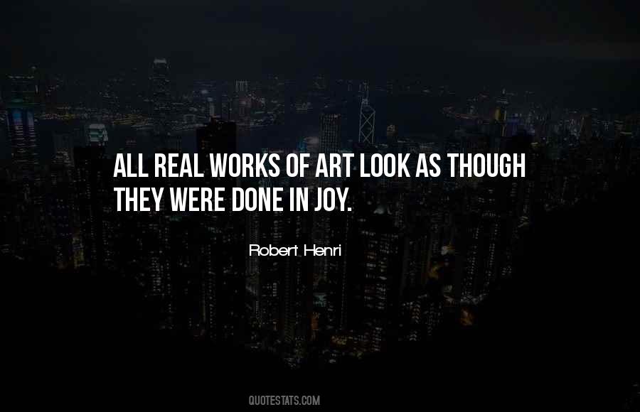 Works Of Art In Quotes #1377092