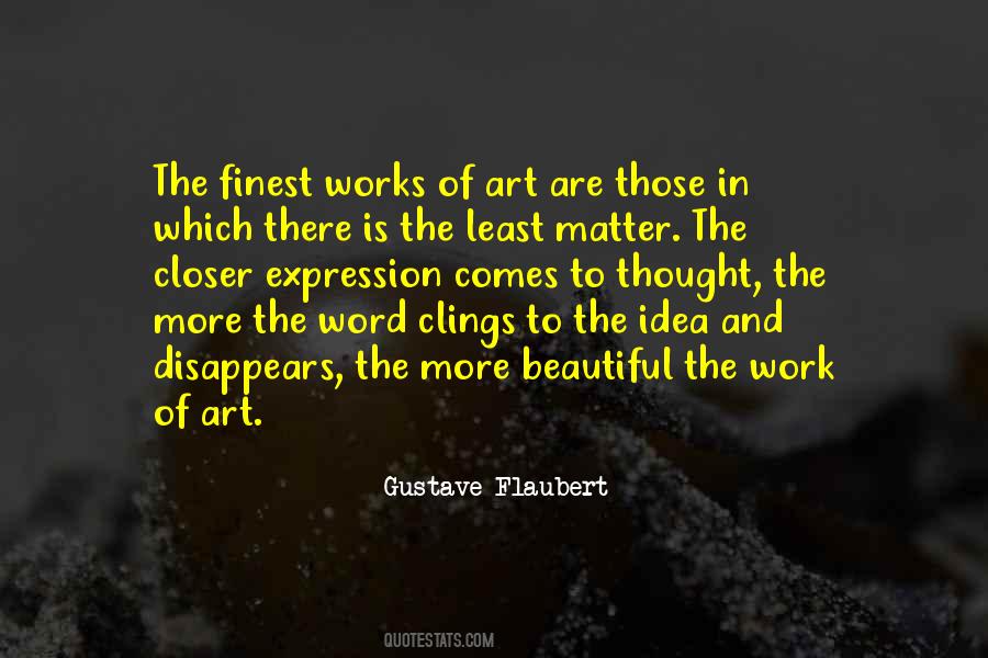 Works Of Art In Quotes #1751905