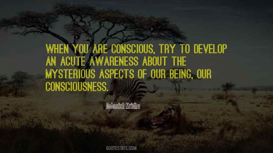 Consciousness Philosophy Quotes #1262593