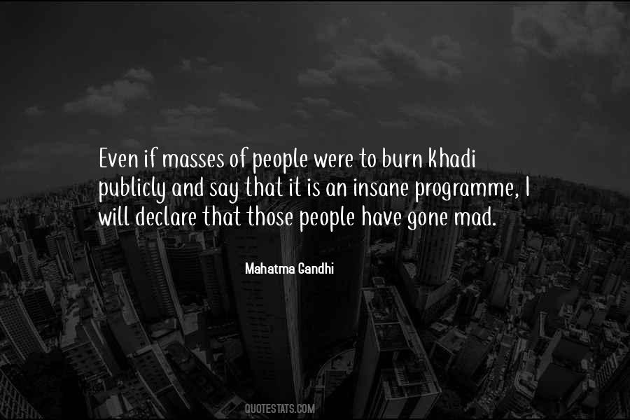 Have I Gone Mad Quotes #617188