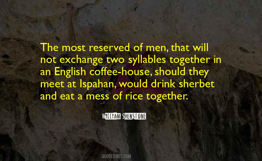 Coffee For Two Quotes #1173946