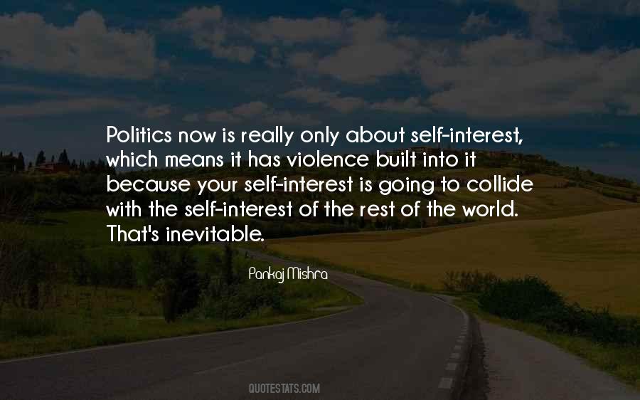 Politics Of Violence Quotes #209028