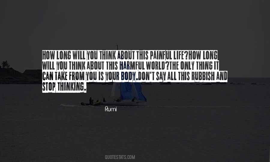 Quotes About Life Painful #1693873