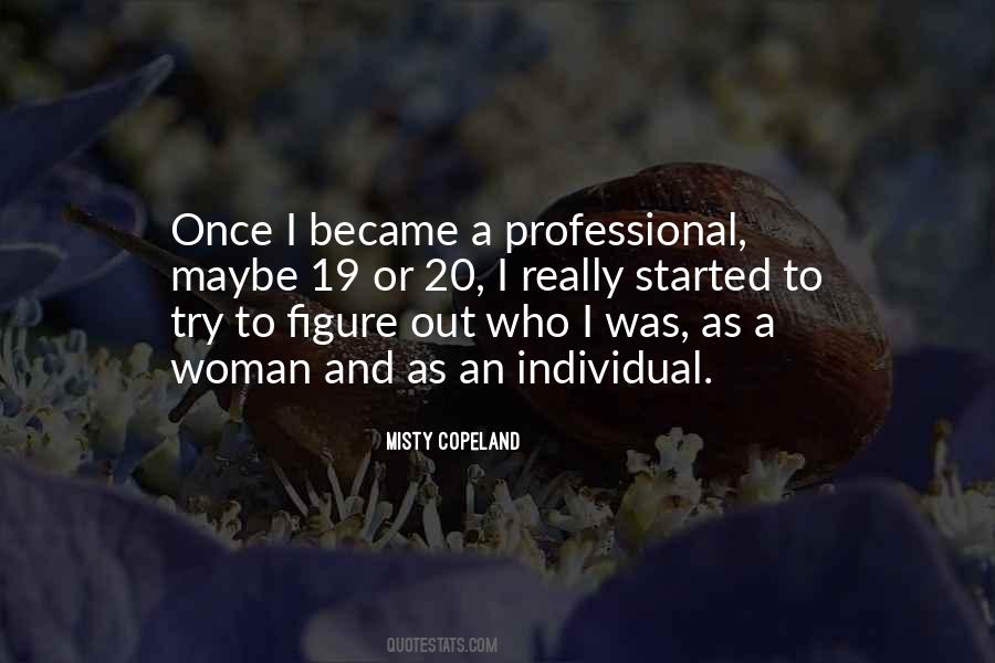 Professional Woman Quotes #1463060
