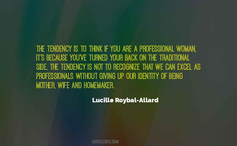 Professional Woman Quotes #1699529