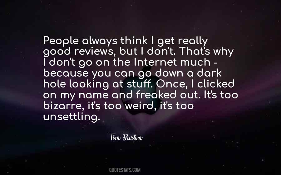 Weird Dark Quotes #1105493