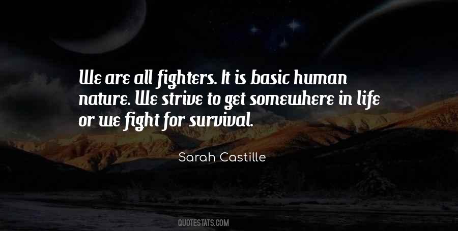 Fight Against Life Quotes #1548617