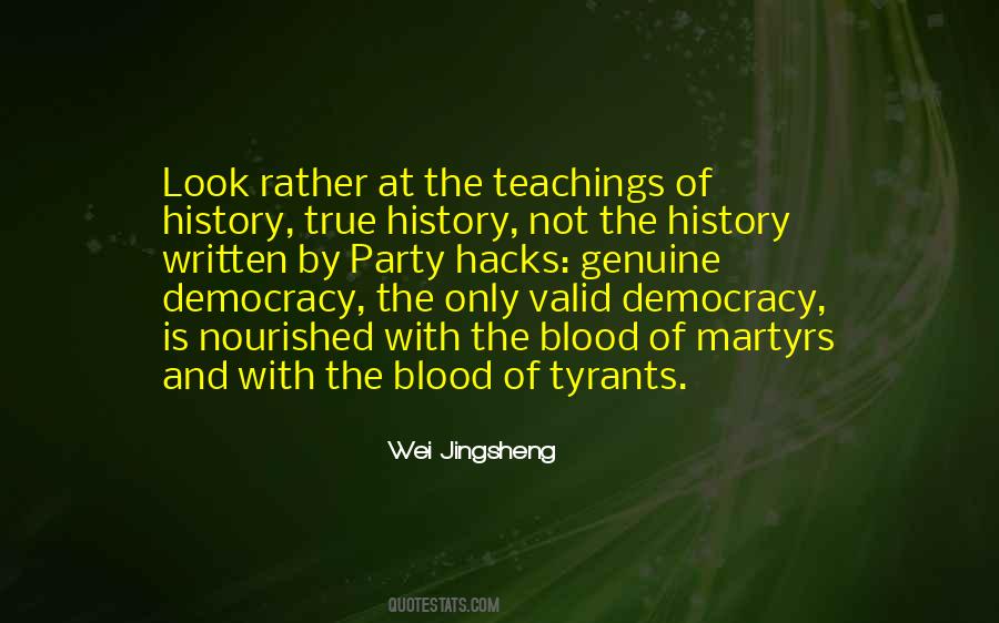 History Teaching Quotes #1230303