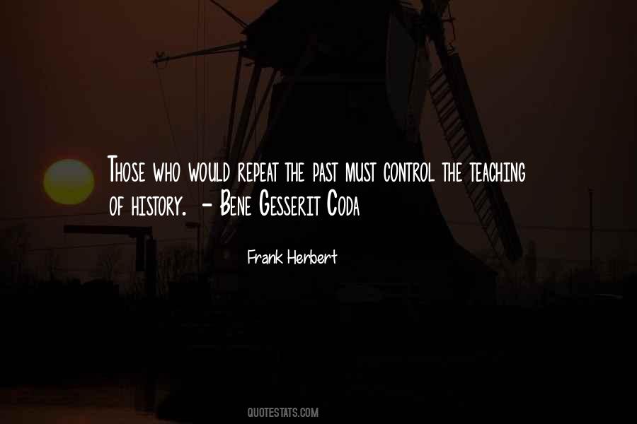History Teaching Quotes #1291990