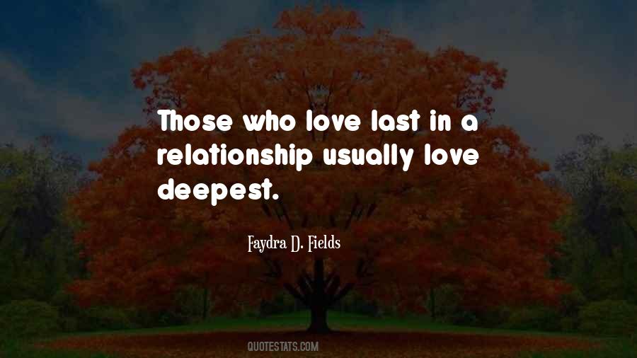 Love Last Quotes #1052269