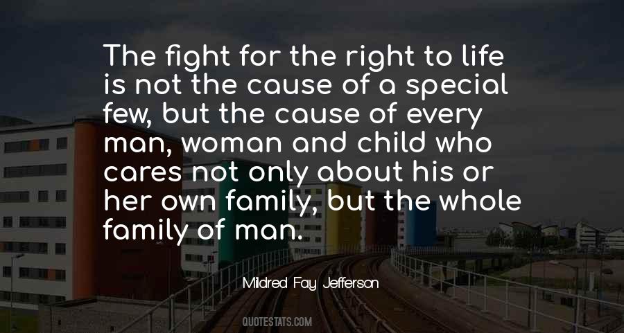 Fight For Family Quotes #1355326