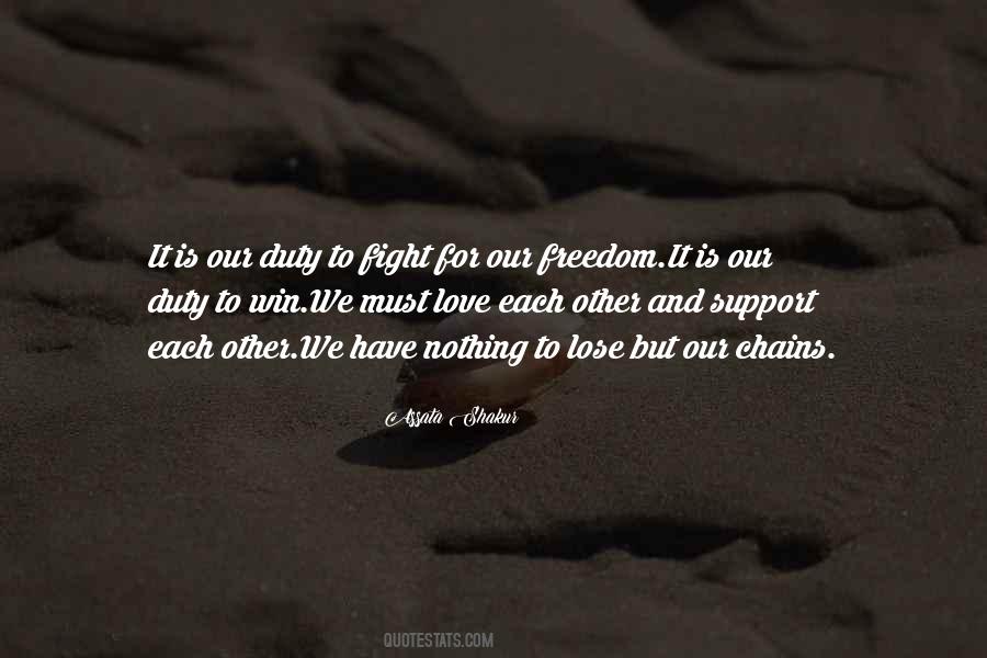 Fight For Freedom Quotes #647857